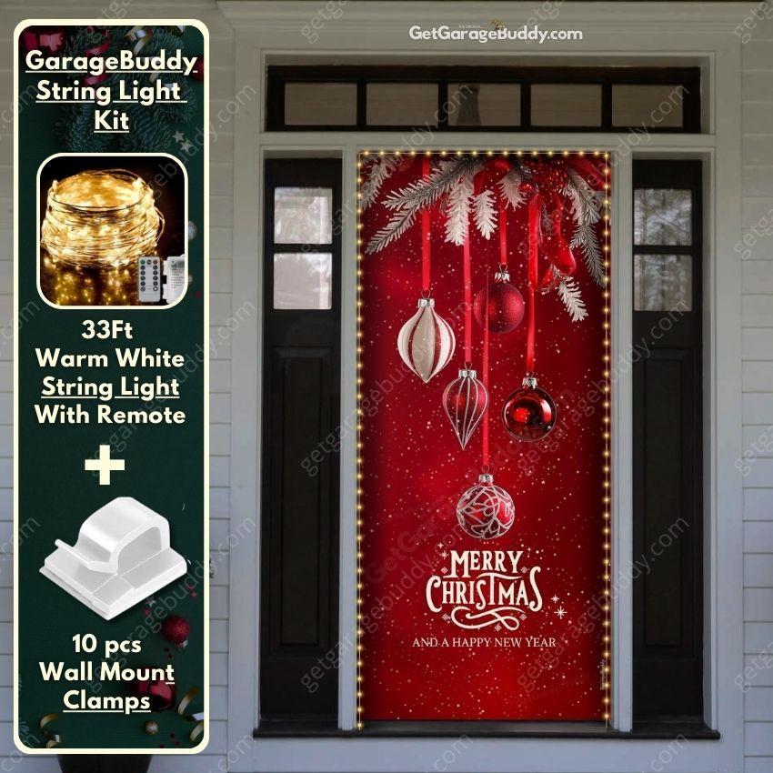 Christmas Front Door Covers | GarageBuddy