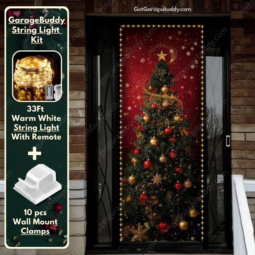 Christmas Front Door Covers | GarageBuddy