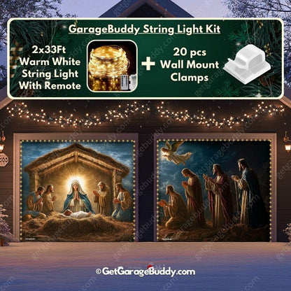 Nativity Scene | Christmas Garage Door Cover