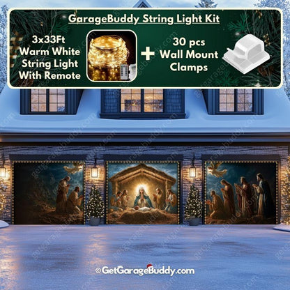 Nativity Scene | Christmas Garage Door Cover