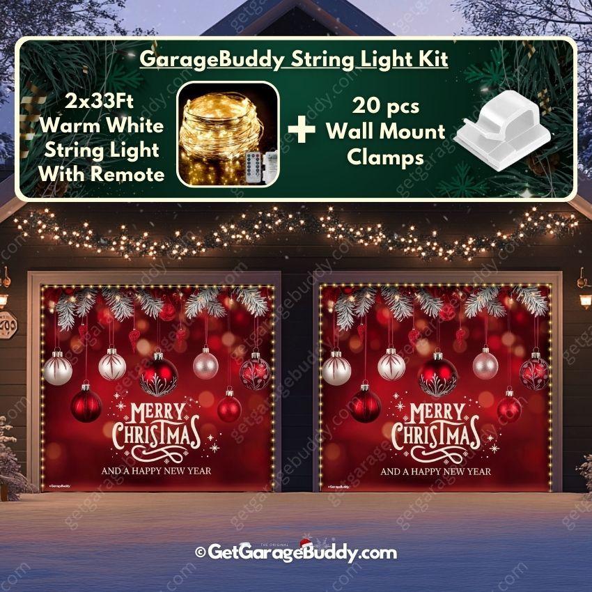 Christmas Ornaments & HNY | Christmas Garage Door Cover